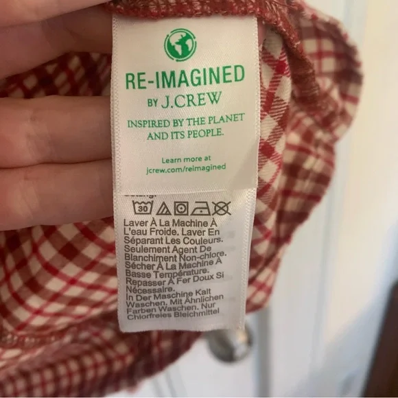 NWOT J. Crew Cotton Blouse - Picture 9 of 11